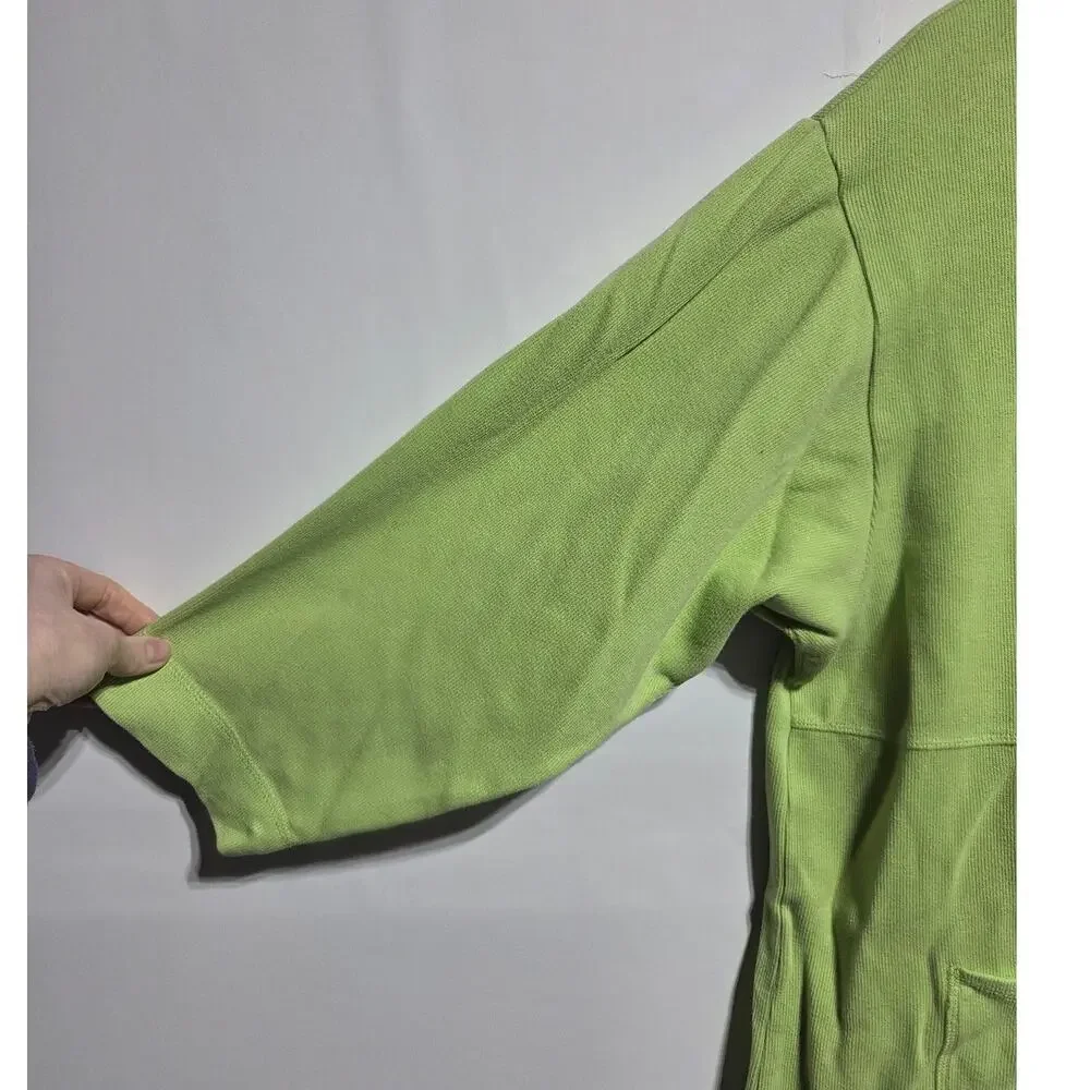 Norm Thompson Woman's Vintage Green Housecoat Robe Size 1X - Picture 3 of 7